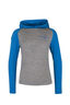 Macpac Kids' 180 Merino Hooded Long Sleeve T-Shirt, Grey Marle/Directoire, hi-res