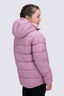 Macpac Kids' Halo Hooded Down Jacket, Lilas, hi-res