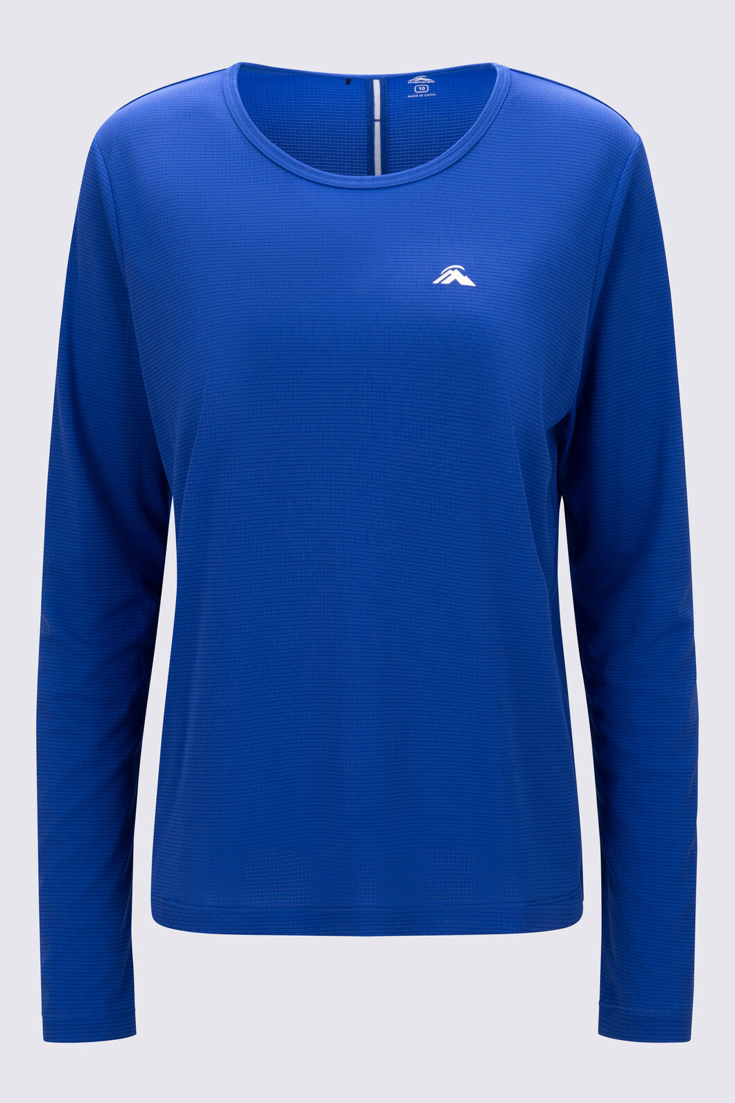 Macpac Women's Trail Long Sleeve T-Shirt, Bluing, hi-res