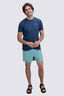 Macpac Men's Winger Shorts, Pool Blue Print, hi-res