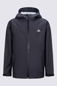 Macpac Kids&rsquo; Mistral Rain Jacket, Black, hi-res