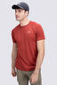 Macpac Men's Eyre T-Shirt, Red Ochre, hi-res