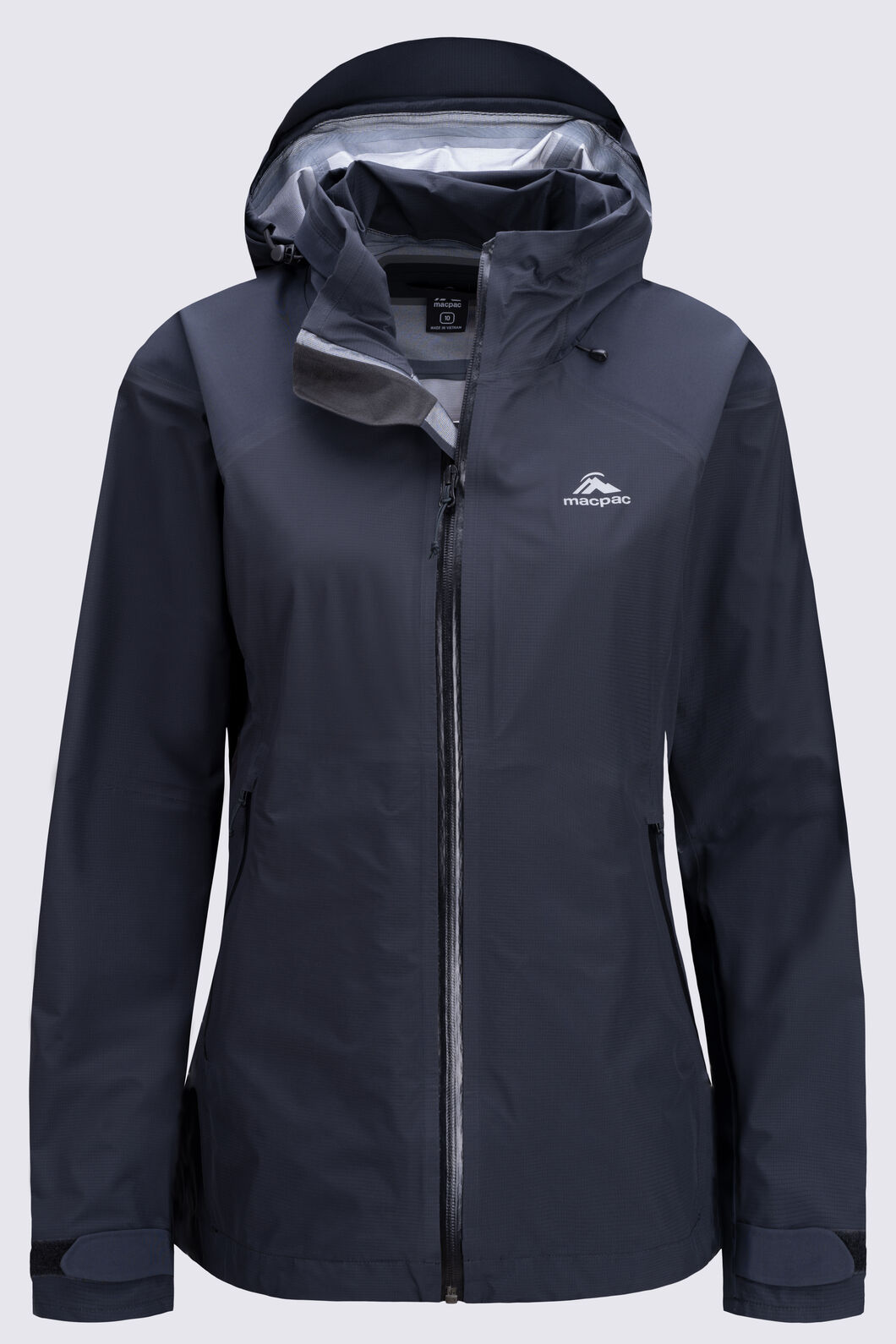 Macpac Women's Traverse Rain Jacket, Black, hi-res