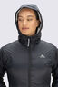 Macpac Women's Pulsar Hooded Jacket, Black, hi-res