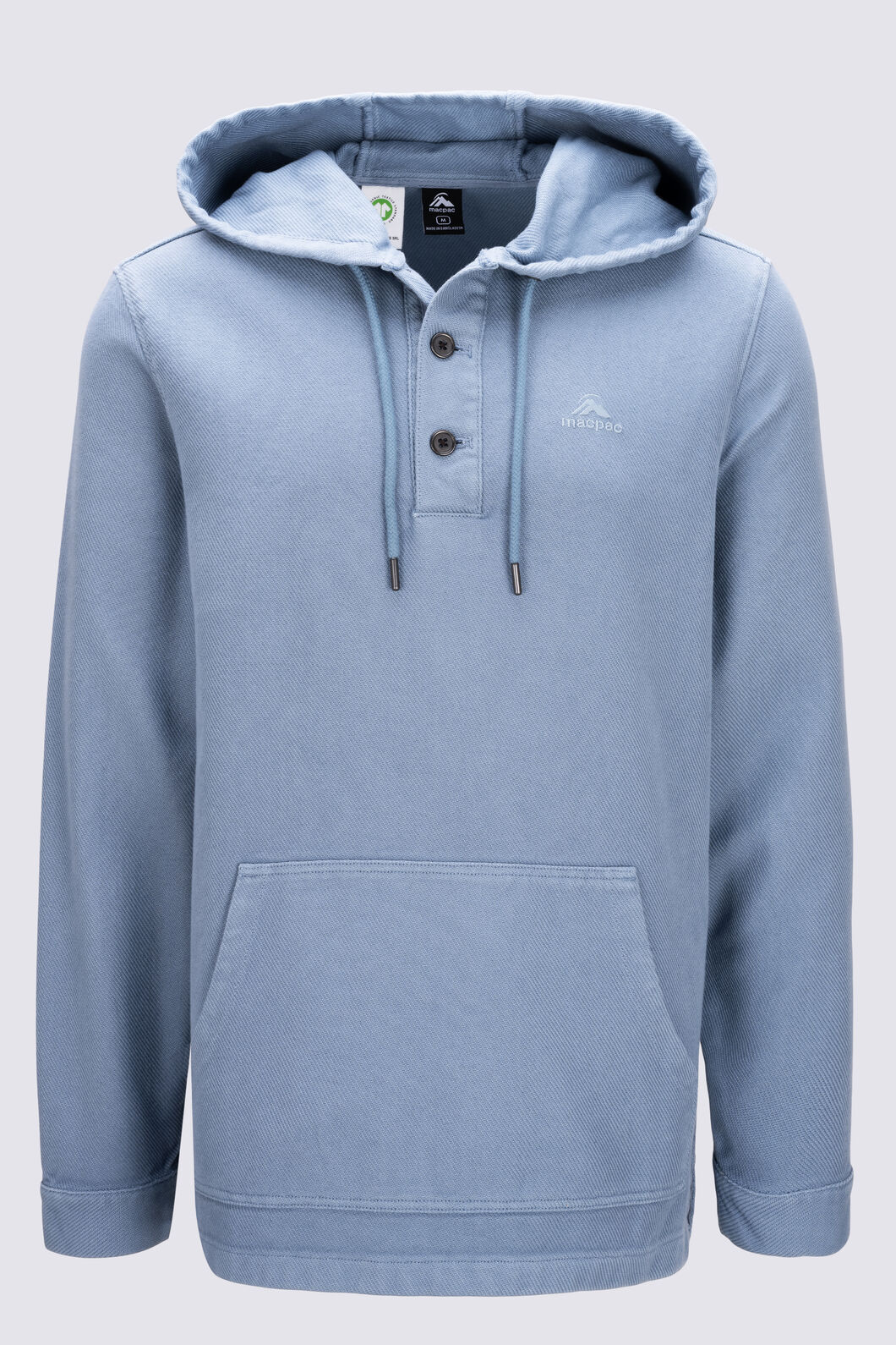 Macpac Men's Timberline Pullover, Windward Blue, hi-res