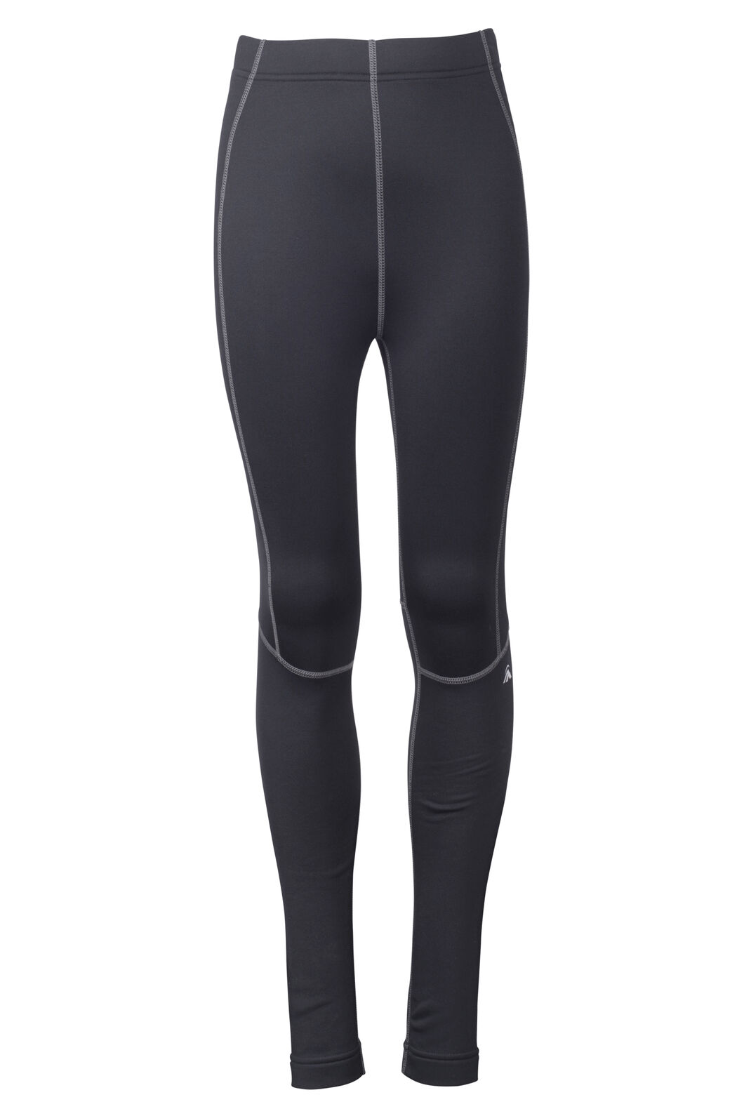 Macpac Kids' Traverse Fleece Tights, Black, hi-res