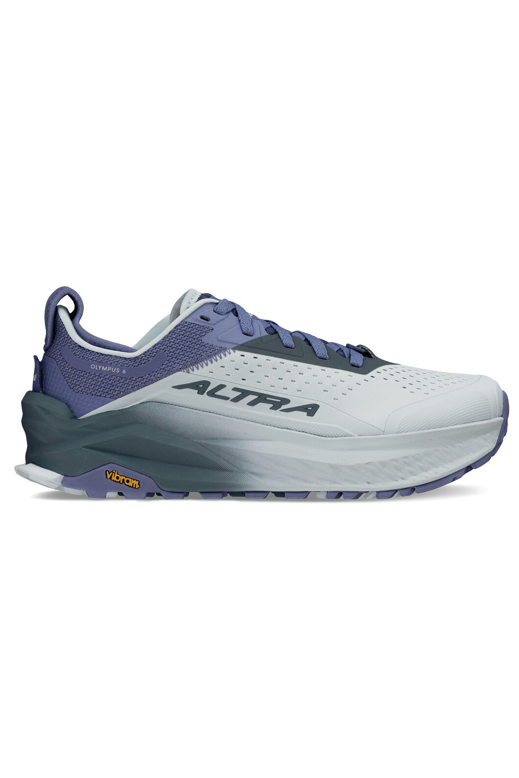 Altra Women's Olympus 6 Hiking Shoes, Grey/Blue, hi-res