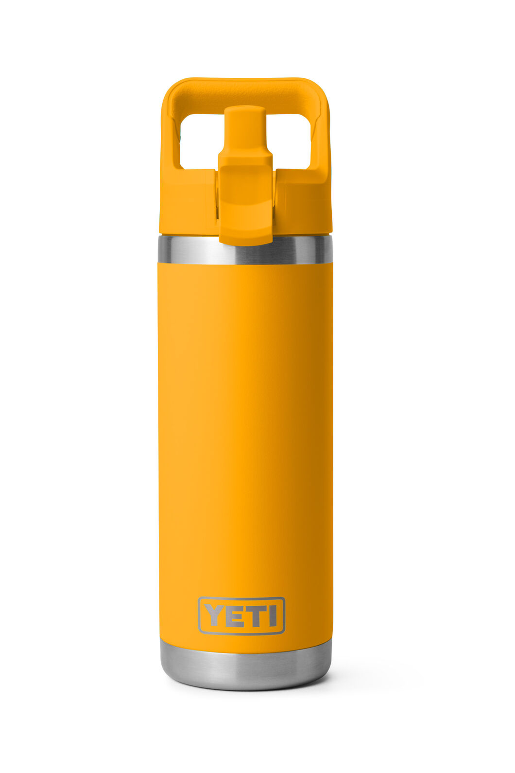 YETI® Rambler® Bottle with Straw Cap — 18 oz, Beekeeper, hi-res