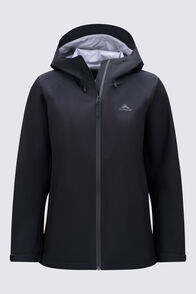 Macpac Women&rsquo;s Overcast Rain Jacket, Black, hi-res