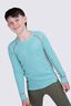 Macpac Kids' Geothermal Long Sleeve Top, Pool Blue, hi-res
