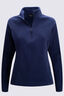 Macpac Women's Tui Fleece Pullover, Naval Academy, hi-res