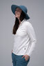 Macpac Women&rsquo;s Stash-It 1/4-Zip Top, Coconut Milk, hi-res