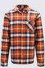 Macpac Men's Sutherland Flannel Shirt, Autumnal Plaid, hi-res