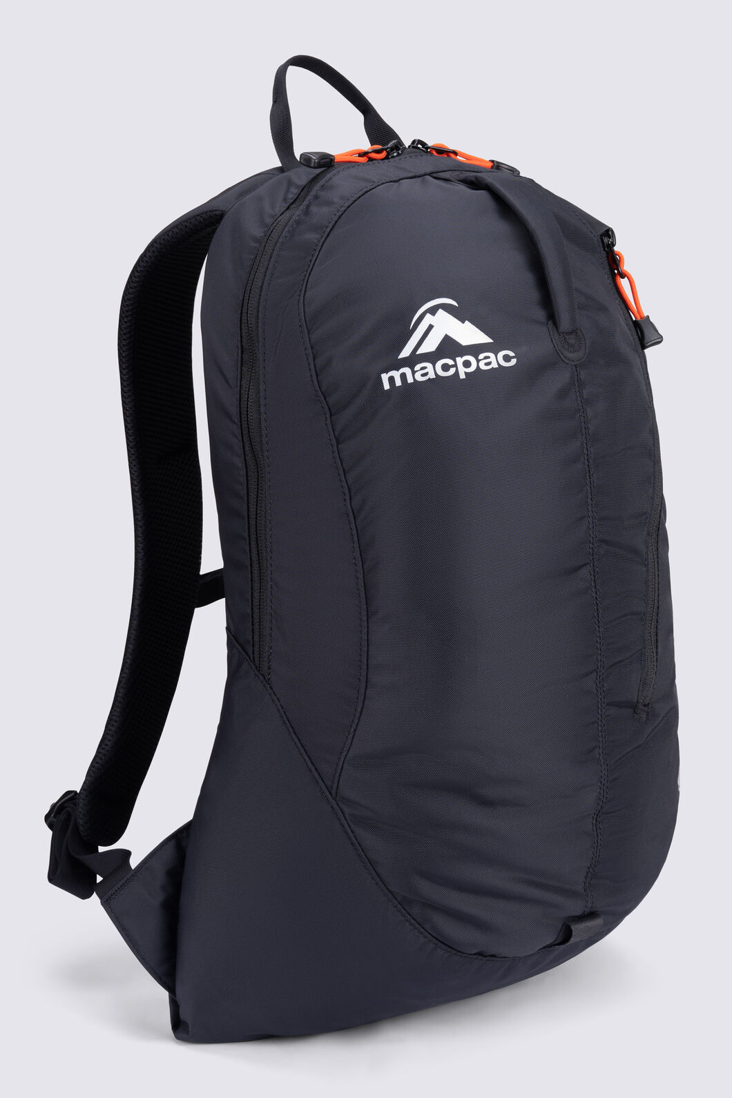 Macpac Kahuna 18L Backpack, Black/Orange, hi-res