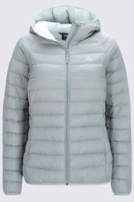 Macpac Women's Uber Light Hooded Down Jacket, Iceberg Green, hi-res