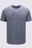 Macpac Taylor Range 180 Merino T-Shirt, Grey Marle, hi-res