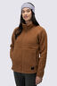 Macpac Women's Fleetwood Fleece Jacket, Toffee, hi-res