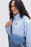 Macpac Women's Originals Vintage Fleece Pullover, Chambray Blue/Vintage Indigo, hi-res