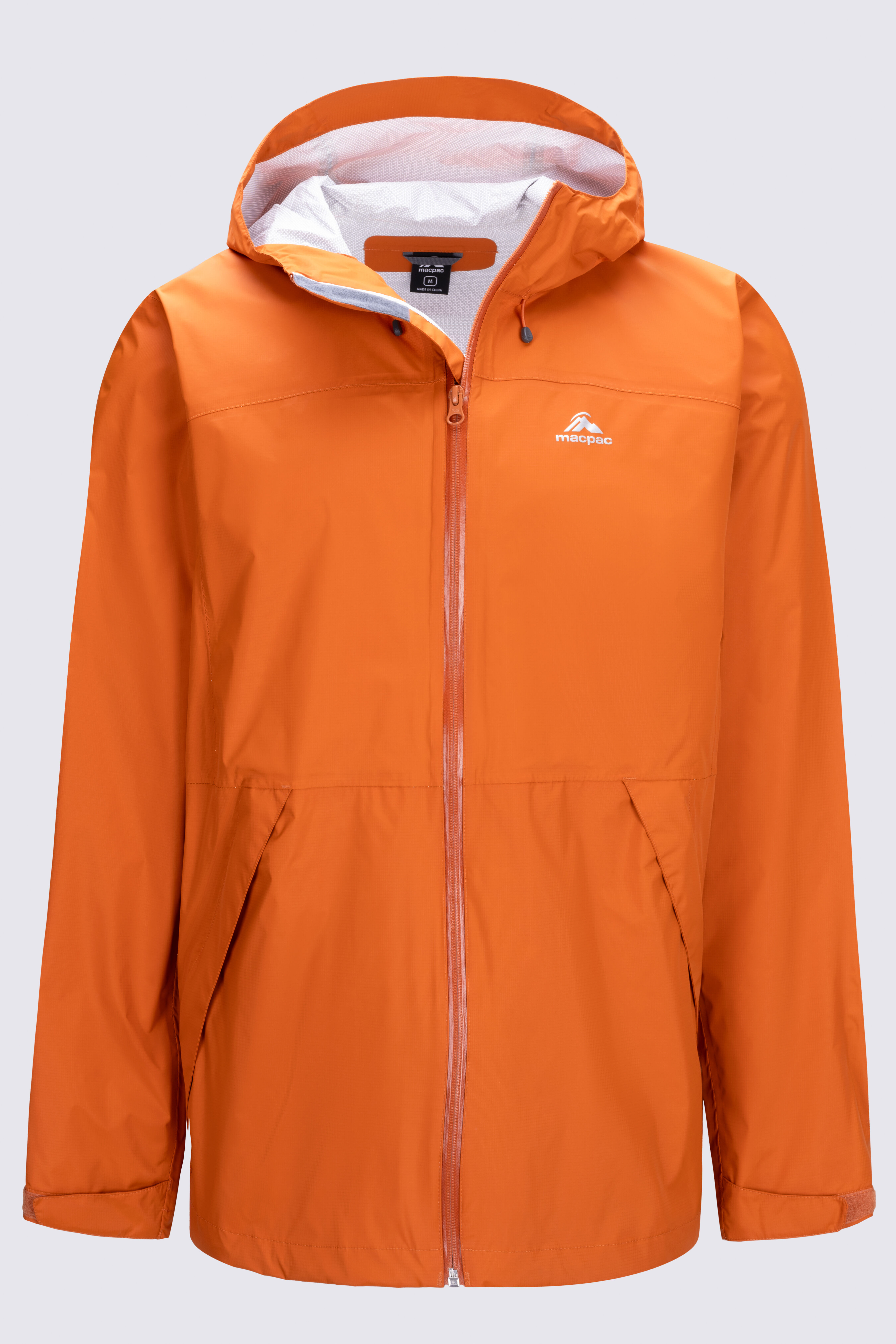 Rust raincoat discount