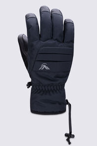 Macpac Lyford Ski Glove, Black, hi-res