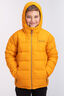 Macpac Kids' Atom Hooded Down Jacket, Orange Pepper, hi-res