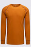 Macpac Men's Geothermal Long Sleeve Top, Pumpkin Spice, hi-res