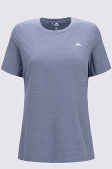 Macpac Women's brrr° T-Shirt, Troposphere Marle