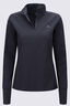 Macpac Women's Mackay Running Top, Black, hi-res
