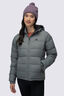 Macpac Women's Halo Hooded Down Jacket ♺, Agave, hi-res