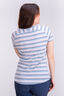 Macpac Women's Ella 180 Merino T-Shirt, Arona Stripe, hi-res