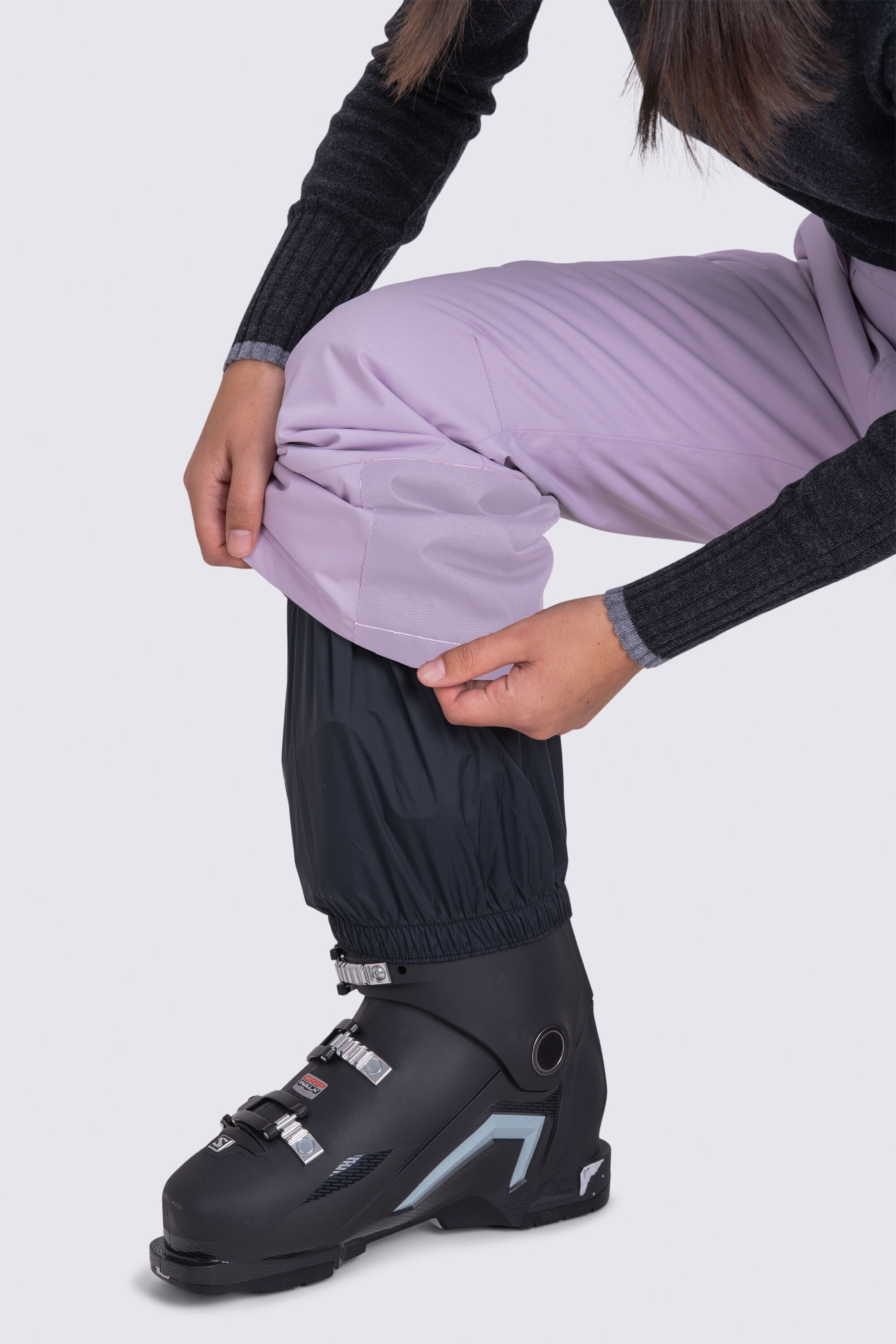 Softshell ski pants with internal gaiters  Colmar