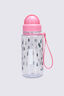 Macpac Kids' Water Bottle &mdash; 400ml, Forest Surf Spray/Pink, hi-res