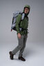 Macpac Men's Traverse Rain Jacket, Bronze Green/Black, hi-res