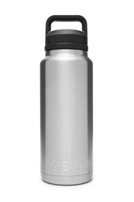 YETI® Rambler Bottle — 36oz, Silver, hi-res