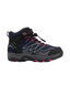 Hi Tec Kids' Blackout WP Mid Hiking Boots, Navy/Magenta, hi-res