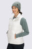 Macpac Women's Halo Down Vest ♺, Blanc de Blanc, hi-res