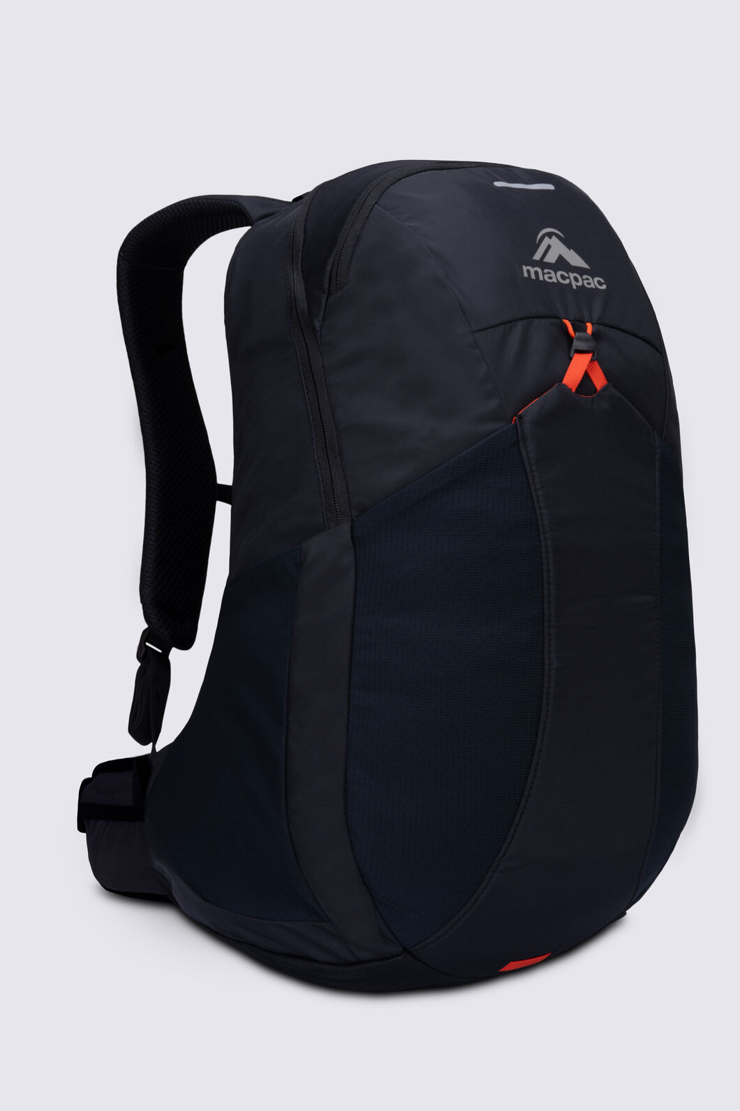 Macpac Rāpaki 28L Backpack, Black/Orange, hi-res