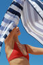 CoolCabanas Beach Shelter, Blue/White Stripe, hi-res