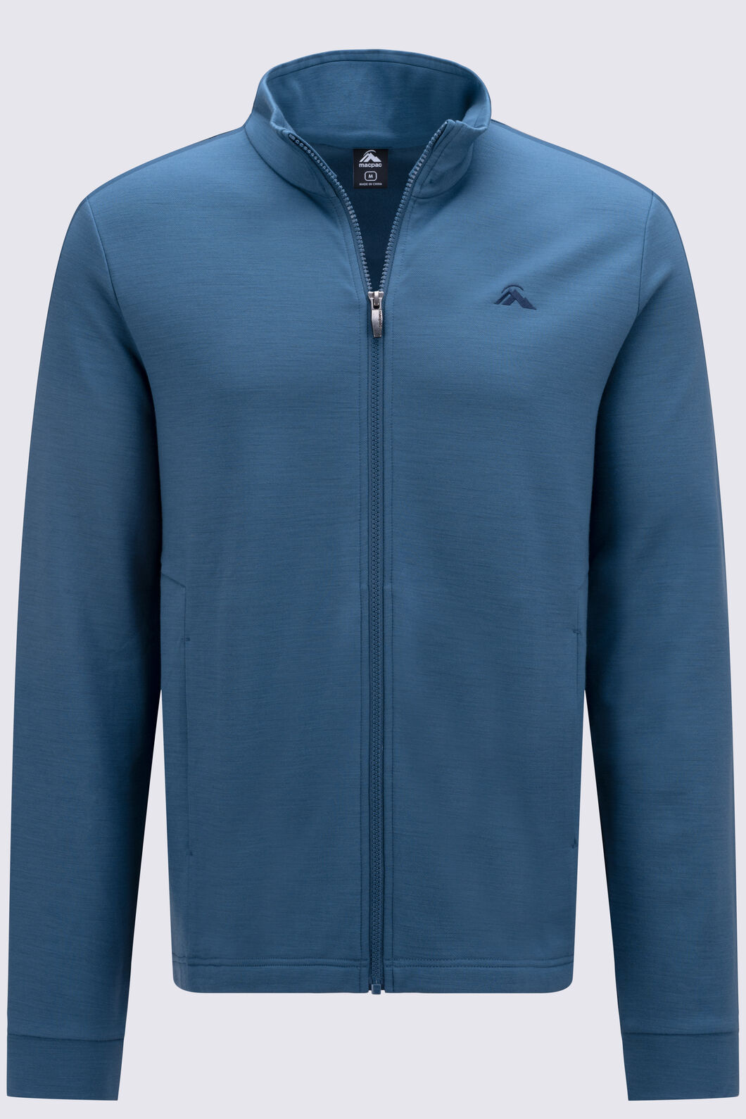 Macpac Men's Craigieburn Merino Blend Jacket, Ensign Blue, hi-res