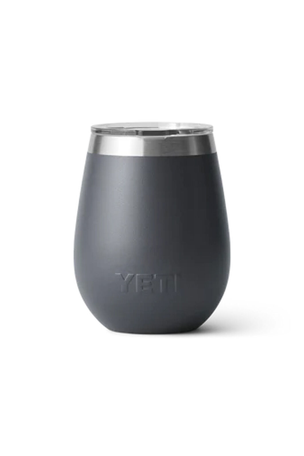 YETI® Rambler® Wine Tumbler With MagSlider™ Lid — 10 oz, Charcoal, hi-res