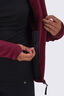 Macpac Women's Mountain Hooded Fleece Jacket, Windsor Wine, hi-res