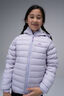 Macpac Kids' Uber Light Hooded Down Jacket, Thistle, hi-res