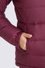 Macpac Women's Halo Hooded Down Jacket ♺, Windsor Wine, hi-res