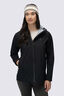 Macpac Women&rsquo;s Overcast Rain Jacket, Black, hi-res