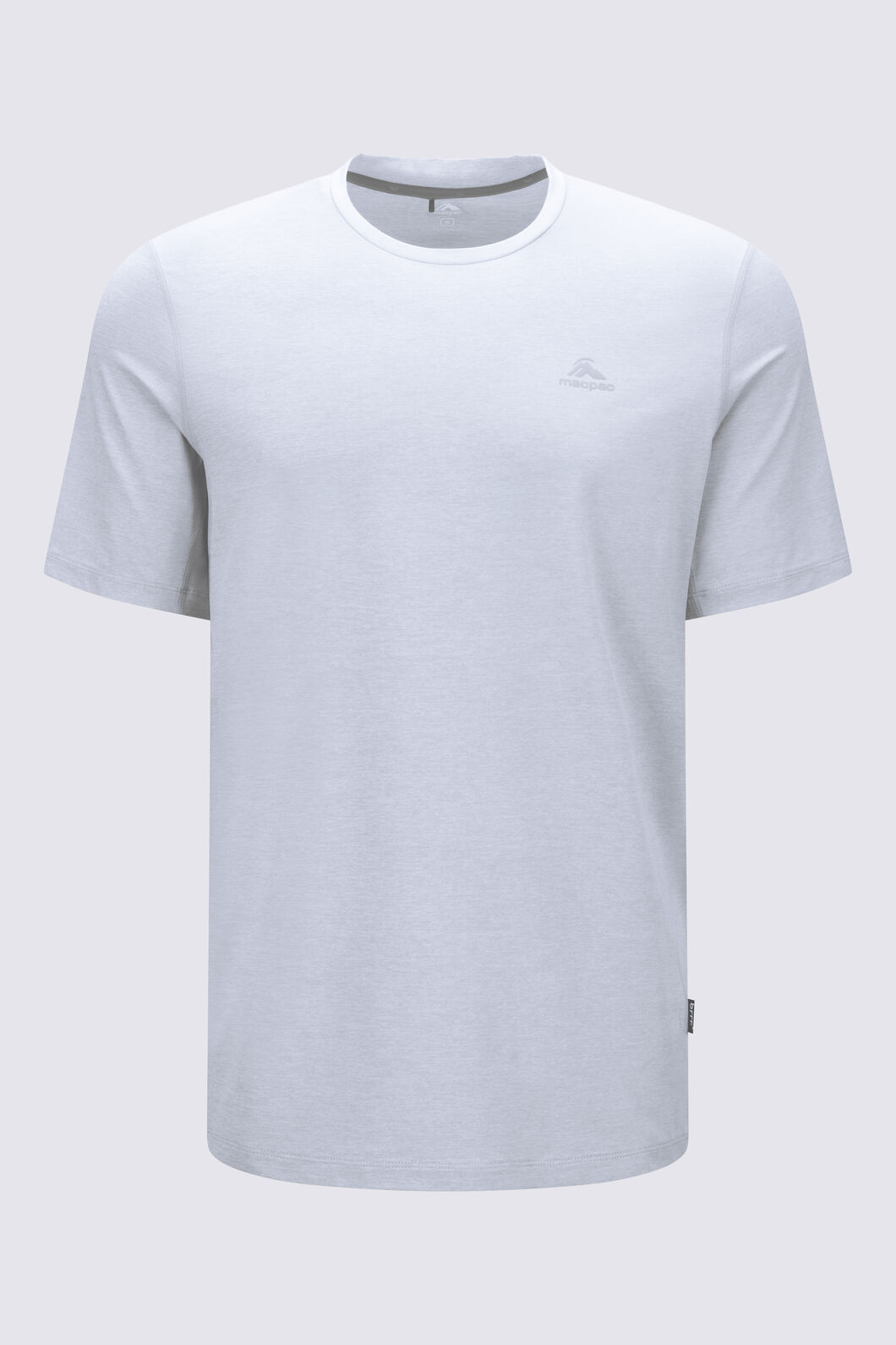 Macpac Men's brrr&deg; T-Shirt, Pearl Blue, hi-res
