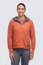 Macpac Women's Waffle Sherpa Hooded Jacket, Aragon, hi-res