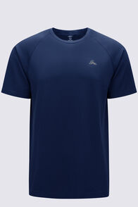 Macpac Men's Limitless Repreve&reg;  Short Sleeve T-Shirt, Set Sail, hi-res