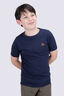 Macpac Kids' Kahurangi NP Fairtrade Organic Cotton T-Shirt, Black Iris, hi-res