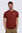 Macpac Men's Olympus Fairtrade Organic Short Sleeve T-Shirt, Fired Brick, hi-res