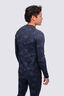 Macpac Men's Brunner Base Layer Long Sleeve Top, Naval Academy, hi-res